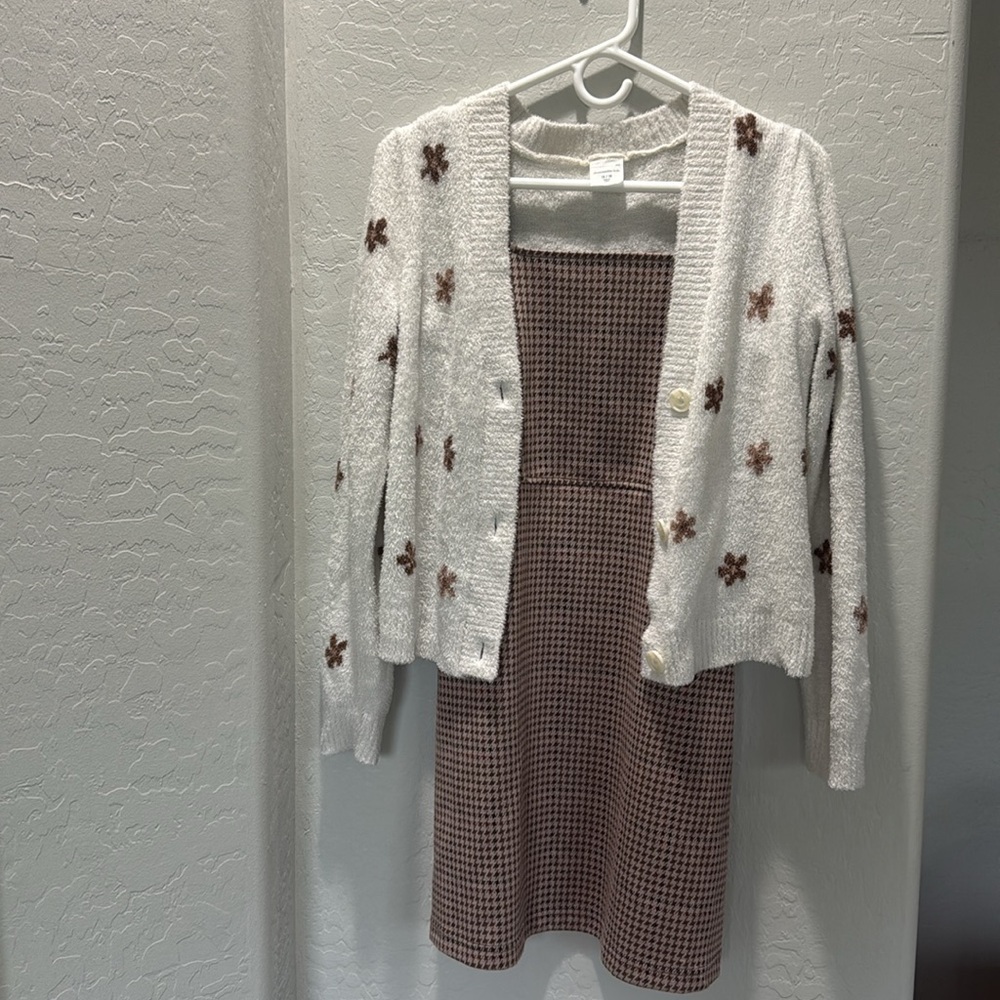 Abercrombie kids brown tank dress